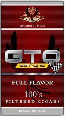 GTO little cigars are charged with the best tobacco mixes