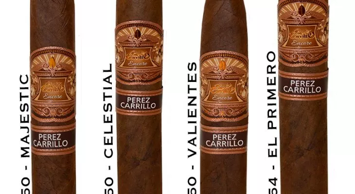 A new word in the stogie business with E.P. CARRILLO ENCORE MAJESTIC little cigars