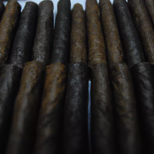 black little cigars