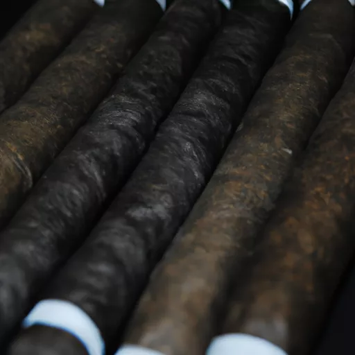 black little cigars